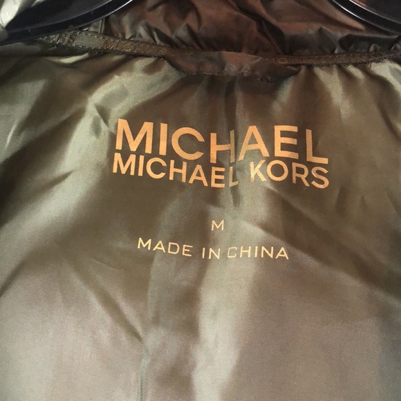 MICHAEL Michael Kors Down Full Zip Jackets Sz M - Picture 8 of 13